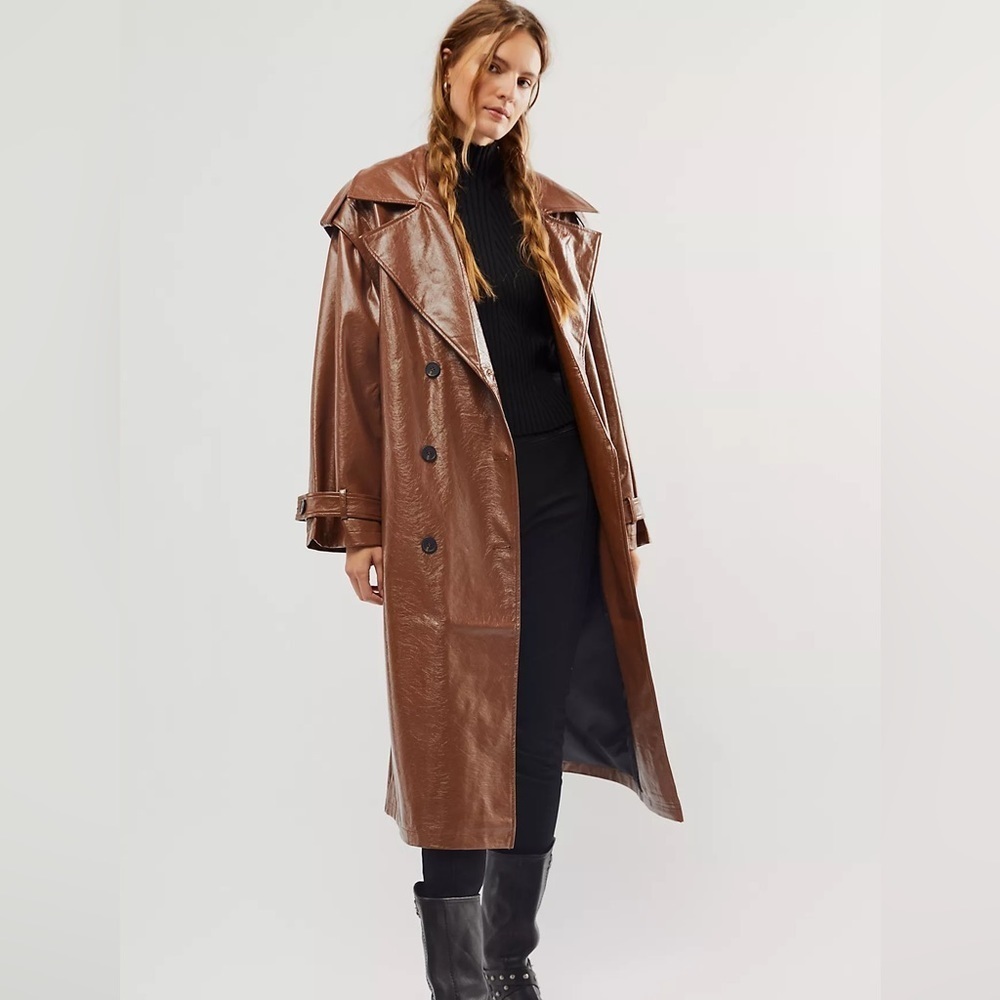 NWT APPARIS Isa Crinkle Trench